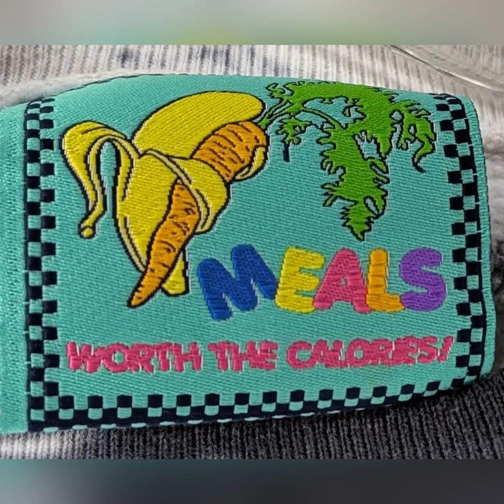 Meals Chef Top in Blue Cheese Size XL - Picture 3 of 5